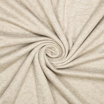 Strickstoff mit glitzer beige